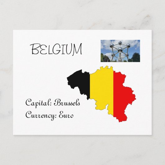 België Briefkaart (Voorkant)
