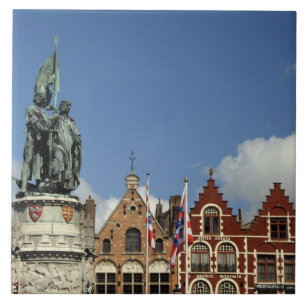 België, Brugge. UNESCO Tegeltje
