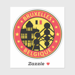 België Brussel, België Brussel Sticker