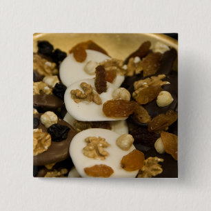 België, Brussel. Wereldberoemd België 2 Vierkante Button 5,1 Cm