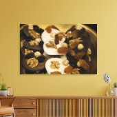 België, Brussel Wereldberoemd België Canvas Afdruk (Insitu (Woonkamer))