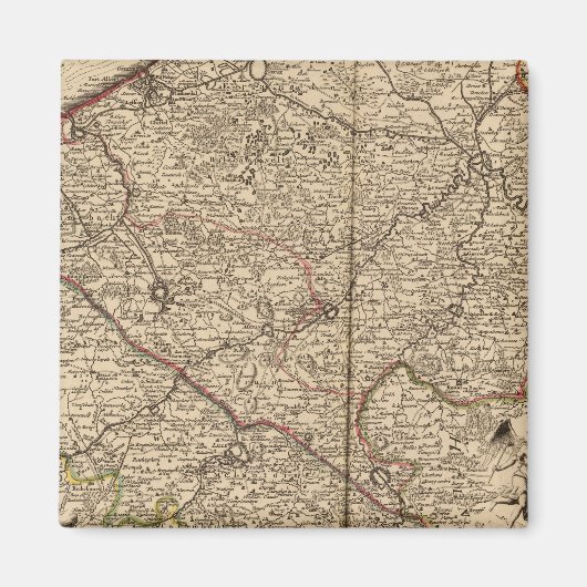 België en Frankrijk Magneet (Voorkant)