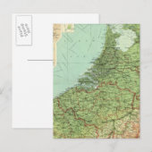 België en Nederland Briefkaart (Voorkant / Achterkant)
