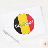 België Euro Sticker (Envelop)