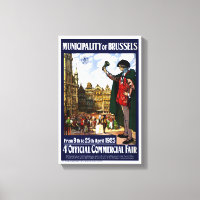 België Fair Poster opnieuw ingesteld op Brussel