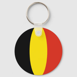 België Fisheye Flag Sleutelhanger