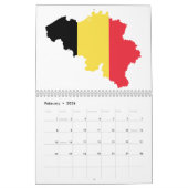 België Kalender 2025 uit serie Bezoek... (Feb 2026)