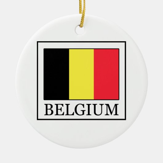 België Keramisch Ornament (Voorkant)