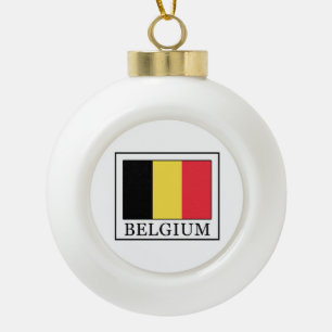 België Keramische Bal Ornament