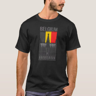 België Landenvlag T-shirt