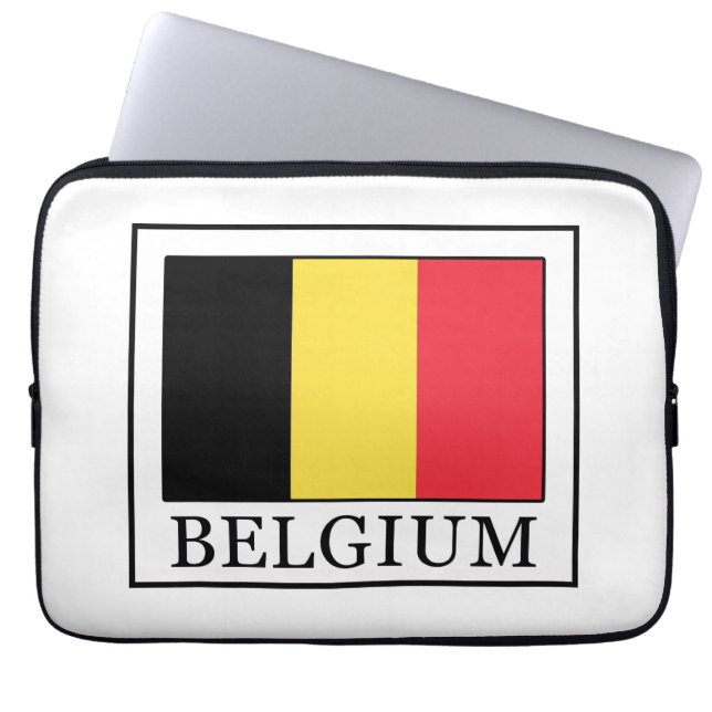 België Laptop Sleeve (Voorkant)