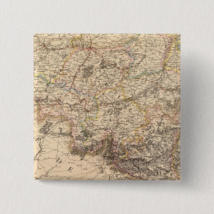 België, Luxemburg Vierkante Button 5,1 Cm