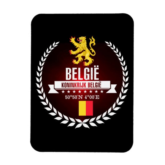 België Magneet (Verticaal)