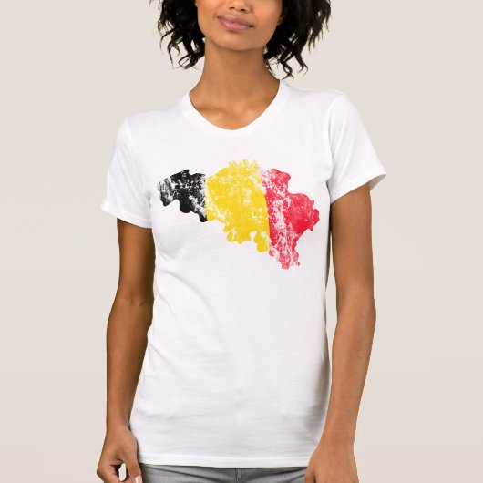 belgië noodlijdend Shirt (Voorkant)