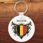 België [personaliseren] sleutelhanger (Voorkant)