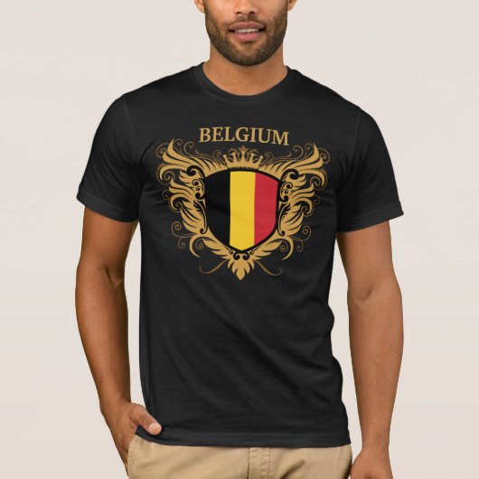 België [personaliseren] t-shirt (Voorkant)