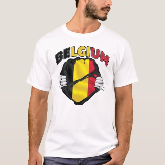 België Pride T-shirt (Voorkant)