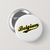 België Ronde Button 5,7 Cm (Voorkant /achterkant)