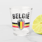 België Shot Glas (Voorkant)