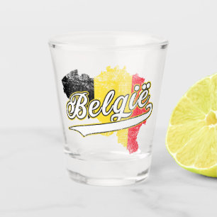 België Shot Glas