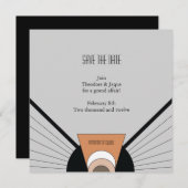 België Sla de datum op: Suntan Save The Date (Voorkant / Achterkant)