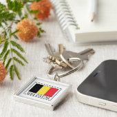 België Sleutelhanger (Zijkant)