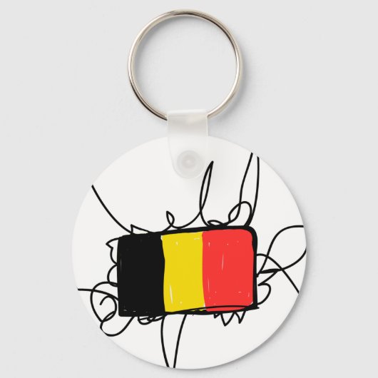 belgië sleutelhanger (Voorkant)