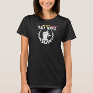 België Tafeltennis Belgisch Ping Pong Team Steun T-shirt