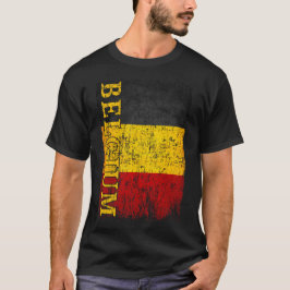 België Vlag Gift Vrouwen Mannen Kinderen België Re T-shirt