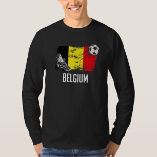 België vlag Jersey Belgisch voetbalteam Belgisch T-shirt