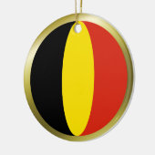 België vlag keramisch ornament (Links)