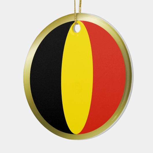 België vlag keramisch ornament (Links)