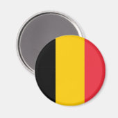 België vlag Magnet Magneet (Voorkant / Achterkant)
