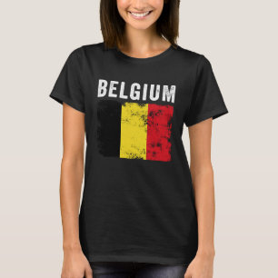 België vlag Mannen met een handicap Vrouwen Kinder T-shirt