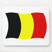 België vlag Mousepad Muismat (Voorkant)