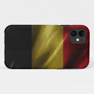 België zijde vlag iPhone 11 hoesje