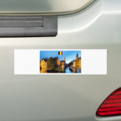 Belgique Medieval Brugge - Pro Foto Bumpersticker (Op auto)