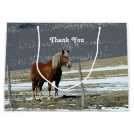 Belgisch conceptpaard in Paddock Gift Bag Groot Cadeauzakje