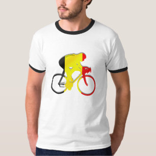 Belgisch fietser uit België bicyle-tandar T-shirt