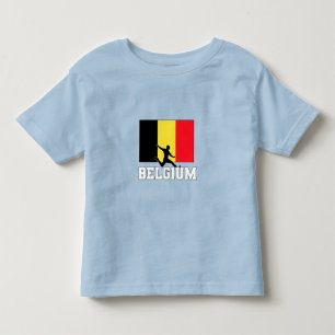 Belgisch Football Voetbalteam Kinder Shirts