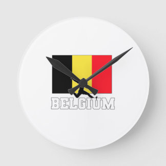 Belgisch Football Voetbalteam Ronde Klok
