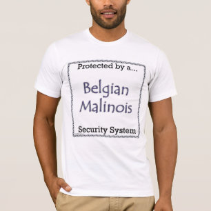 Belgisch Malinois beveiligingssysteem T-shirt