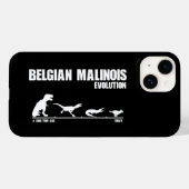 Belgisch Malinoisevolutie Case-Mate iPhone Case (Achterkant (horizontaal))