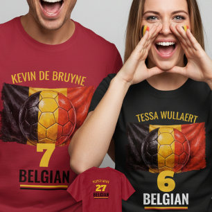 Belgisch Nationaal Voetbalelftal Erfgoed Voetbal T-shirt