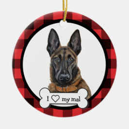 Belgisch Ornament Malinois Dog