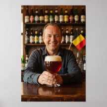 Belgische Alehouse Welkomstposter