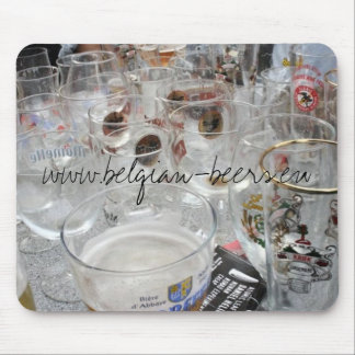 Belgische Beers Mousepad Muismat