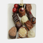 Belgische chocolade keramisch ornament (Rechts)