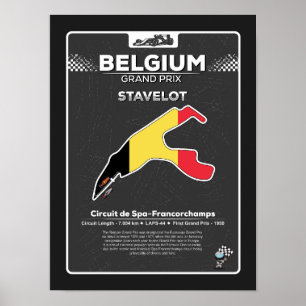 Belgische GP Poster