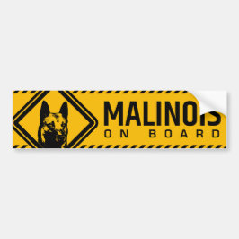 Belgische herder - Malinois Bumpersticker